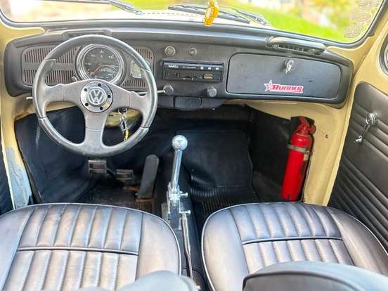 VOLKSWAGEN-FUSCA-1.3 8V GASOLINA 2P MANUAL VOLKSWAGEN-FUSCA-1981