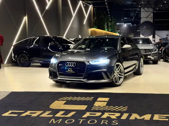 AUDI-RS6-4.0 AVANT V8 32V BI-TURBO GASOLINA 4P TIPTRONIC AUDI-RS6-2017