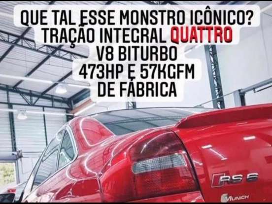 AUDI-RS6-4.2 QUATTRO LIMOUSINE V8 40V BI-TURBO GASOLINA 4P TIPTRONIC AUDI-RS6-2003