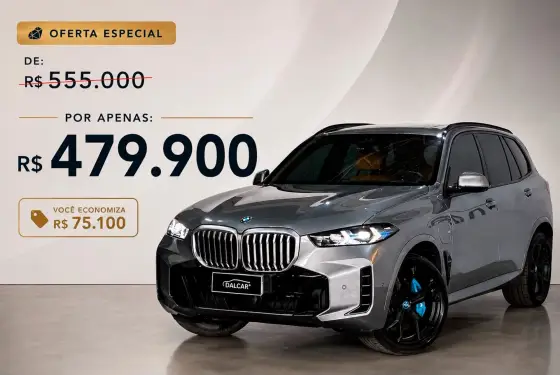 BMW X5 3.0 I6 TURBO HÍBRIDO XDRIVE50E M SPORT AUTOMÁTICO