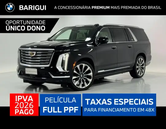 CADILLAC ESCALADE 6.2 V8 GASOLINA ESV PREMIUM LUXURY 4WD AUTOMÁTICO CADILLAC ESCALADE 6.2 V8 GASOLINA ESV PREMIUM LUXURY 4WD AUTOMÁTICO