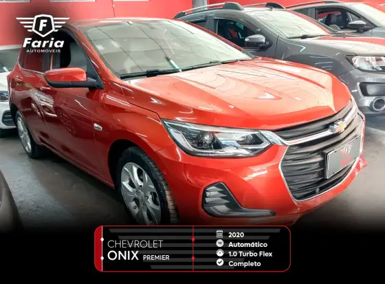 CHEVROLET ONIX 1.0 TURBO FLEX PREMIER AUTOMÁTICO