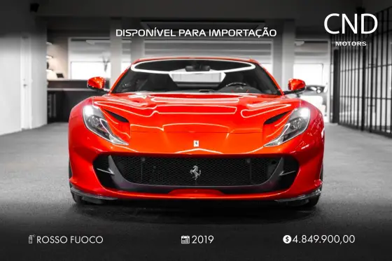 FERRARI 812 SUPERFAST 6.5 V12 GASOLINA F1-DCT FERRARI 812 SUPERFAST 6.5 V12 GASOLINA F1-DCT