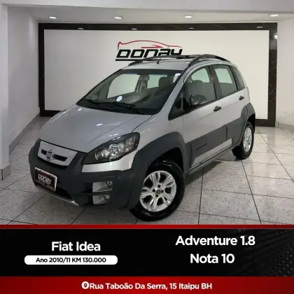 FIAT IDEA 1.8 MPI ADVENTURE 16V FLEX 4P AUTOMATIZADO