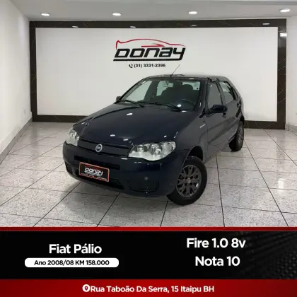 FIAT PALIO 1.0 MPI FIRE 8V FLEX 4P MANUAL FIAT PALIO 1.0 MPI FIRE 8V FLEX 4P MANUAL