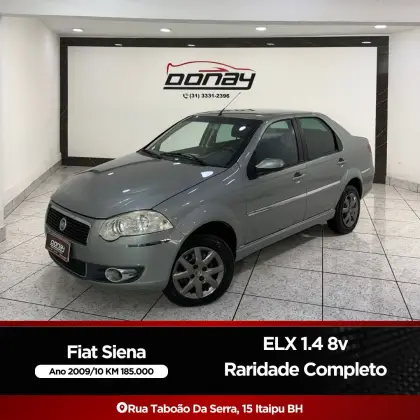 FIAT SIENA 1.4 MPI FIRE ELX 8V FLEX 4P MANUAL FIAT SIENA 1.4 MPI FIRE ELX 8V FLEX 4P MANUAL
