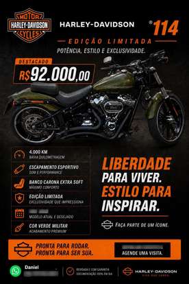 HARLEY-DAVIDSON-SOFTAIL BREAKOUT 114-2022