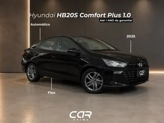 HYUNDAI HB20S 1.0 TGDI FLEX COMFORT PLUS AUTOMÁTICO HYUNDAI HB20S 1.0 TGDI FLEX COMFORT PLUS AUTOMÁTICO