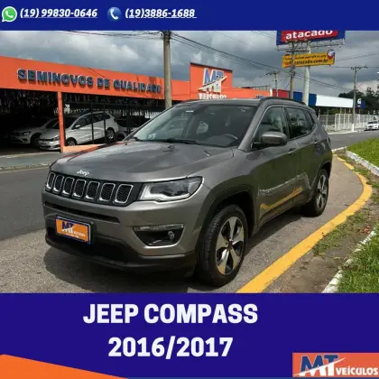 JEEP COMPASS 2.0 16V FLEX LONGITUDE AUTOMÁTICO JEEP COMPASS 2.0 16V FLEX LONGITUDE AUTOMÁTICO