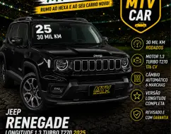 JEEP RENEGADE 1.3 T270 TURBO FLEX LONGITUDE AT6 JEEP RENEGADE 1.3 T270 TURBO FLEX LONGITUDE AT6