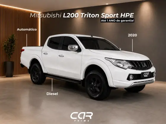 MITSUBISHI L200 TRITON 2.4 16V TURBO DIESEL SPORT HPE CD 4P 4X4 AUTOMÁTICO MITSUBISHI L200 TRITON 2.4 16V TURBO DIESEL SPORT HPE CD 4P 4X4 AUTOMÁTICO