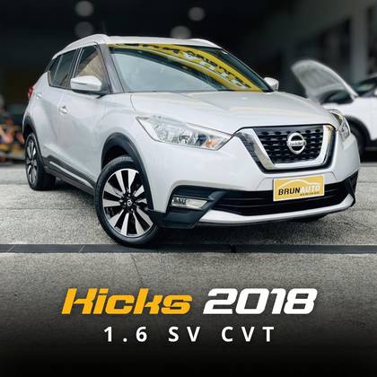 NISSAN KICKS 1.6 16V FLEXSTART SV 4P XTRONIC