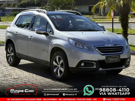 PEUGEOT 2008 1.6 16V THP FLEX GRIFFE 4P MANUAL PEUGEOT 2008 1.6 16V THP FLEX GRIFFE 4P MANUAL