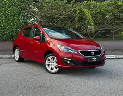 PEUGEOT 308 1.6 ALLURE THP 16V FLEX 4P AUTOMÁTICO PEUGEOT 308 1.6 ALLURE THP 16V FLEX 4P AUTOMÁTICO