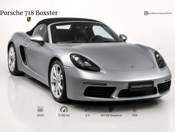 PORSCHE 718 2.0 16V H4 GASOLINA BOXSTER PDK PORSCHE 718 2.0 16V H4 GASOLINA BOXSTER PDK