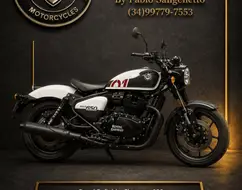 ROYAL ENFIELD SHOTGUN 650 STENCIL WHITE ROYAL ENFIELD SHOTGUN 650 STENCIL WHITE