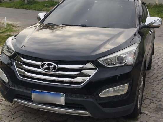 HYUNDAI-SANTA FÉ-3.3 MPFI 4X4 7 LUGARES V6 270CV GASOLINA 4P AUTOMÁTICO HYUNDAI-SANTA FÉ-2013