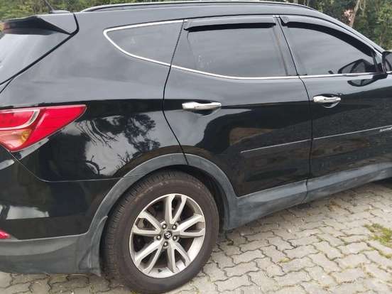 HYUNDAI-SANTA FÉ-3.3 MPFI 4X4 7 LUGARES V6 270CV GASOLINA 4P AUTOMÁTICO HYUNDAI-SANTA FÉ-2013