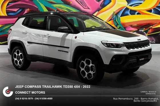 JEEP COMPASS 2.0 TD350 TURBO DIESEL TRAILHAWK AT9 JEEP COMPASS 2.0 TD350 TURBO DIESEL TRAILHAWK AT9
