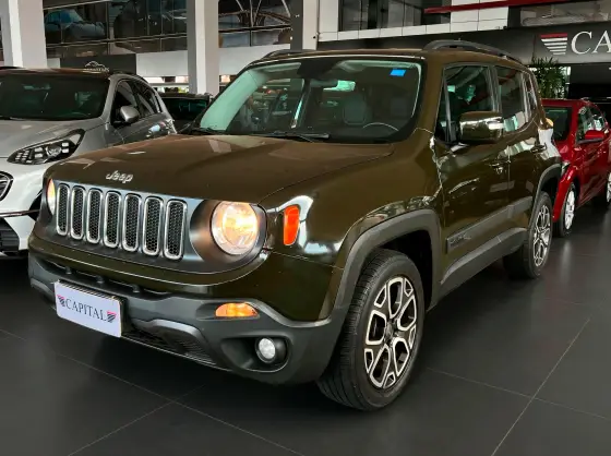 JEEP RENEGADE 2.0 16V TURBO DIESEL LONGITUDE 4P 4X4 AUTOMÁTICO JEEP RENEGADE 2.0 16V TURBO DIESEL LONGITUDE 4P 4X4 AUTOMÁTICO