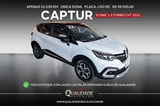 RENAULT CAPTUR 1.3 TCE FLEX ICONIC X-TRONIC