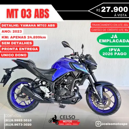 YAMAHA MT-03 ABS 