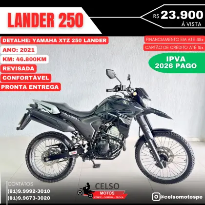 YAMAHA XTZ 250 LANDER YAMAHA XTZ 250 LANDER