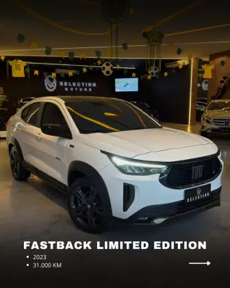 FIAT FASTBACK 1.3 TURBO 270 FLEX LIMITED EDITION AT6 FIAT FASTBACK 1.3 TURBO 270 FLEX LIMITED EDITION AT6