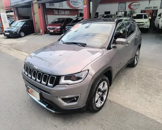 JEEP COMPASS 2.0 16V FLEX LIMITED AUTOMÁTICO JEEP COMPASS 2.0 16V FLEX LIMITED AUTOMÁTICO