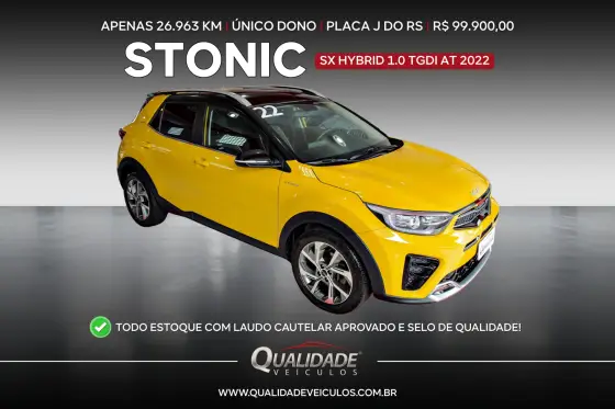 KIA STONIC 1.0 TGDI MHEV SX AUTOMÁTICO