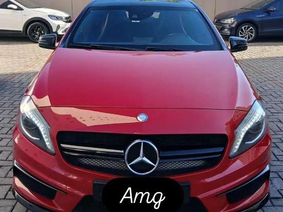 MERCEDES-BENZ-A 45 AMG-2.0 16V TURBO GASOLINA 4P AUTOMATIZADO MERCEDES-BENZ-A 45 AMG-2013