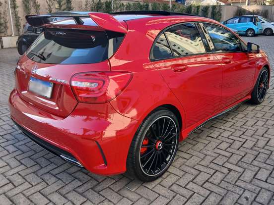 MERCEDES-BENZ-A 45 AMG-2.0 16V TURBO GASOLINA 4P AUTOMATIZADO MERCEDES-BENZ-A 45 AMG-2013