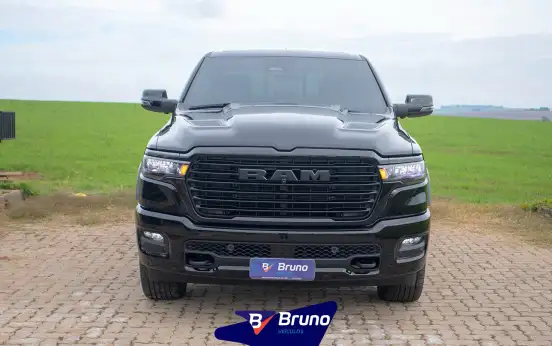 RAM-1500-3.0 HURRICANE 6 BITURBO GASOLINA LARAMIE NIGHT EDITION CD 4X4 AUTOMÁTICO RAM-1500-2024