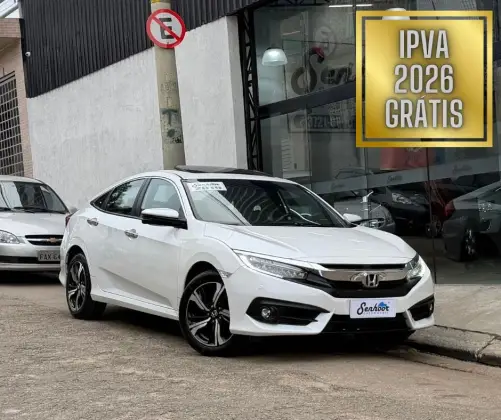 HONDA CIVIC 1.5 16V TURBO GASOLINA TOURING 4P CVT