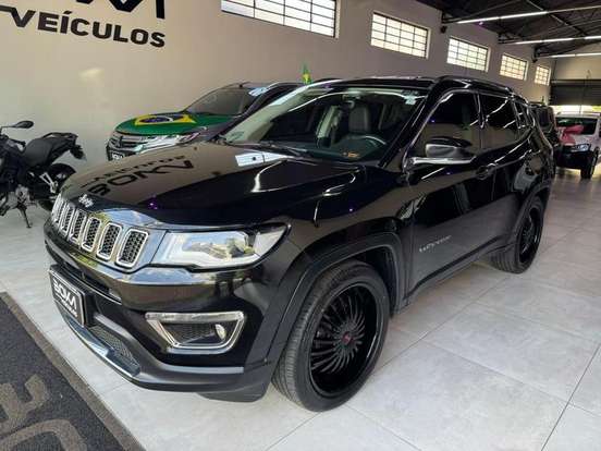 JEEP-COMPASS-2.0 16V FLEX LIMITED AUTOMÁTICO JEEP-COMPASS-2017
