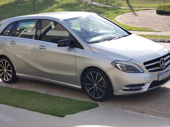 MERCEDES-BENZ-B 200-1.6 SPORT TURBO GASOLINA 4P AUTOMÁTICO MERCEDES-BENZ-B 200-2014