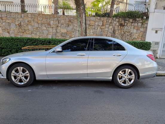 MERCEDES-BENZ-C 180-1.6 CGI 16V TURBO GASOLINA 4P AUTOMÁTICO MERCEDES-BENZ-C 180-2015