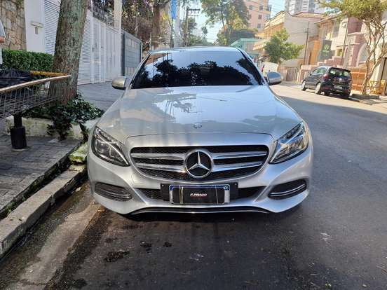 MERCEDES-BENZ-C 180-1.6 CGI 16V TURBO GASOLINA 4P AUTOMÁTICO MERCEDES-BENZ-C 180-2015