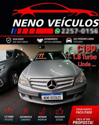 MERCEDES-BENZ-C 180-1.8 CGI CLASSIC 16V GASOLINA 4P AUTOMÁTICO MERCEDES-BENZ-C 180-2010