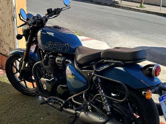 ROYAL ENFIELD-SHOTGUN 650 PLASMA BLUE ROYAL ENFIELD-SHOTGUN 650 PLASMA BLUE-2025