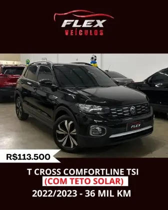 VOLKSWAGEN T-CROSS 1.0 200 TSI TOTAL FLEX COMFORTLINE AUTOMÁTICO VOLKSWAGEN T-CROSS 1.0 200 TSI TOTAL FLEX COMFORTLINE AUTOMÁTICO