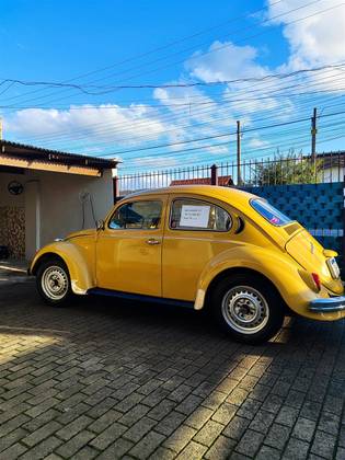 VOLKSWAGEN FUSCA 1.3 8V ÁLCOOL 2P MANUAL