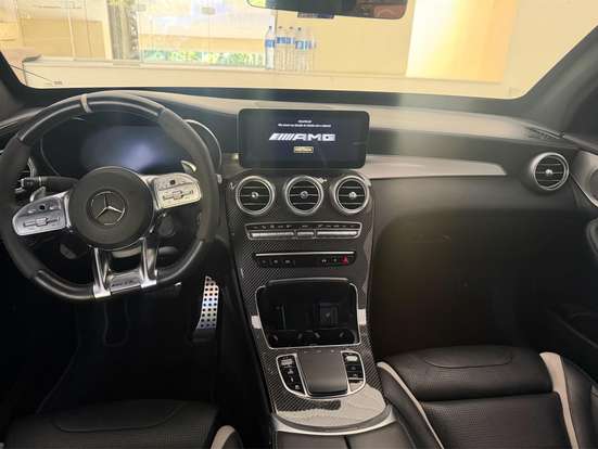 MERCEDES-BENZ-GLC 63 AMG-4.0 V8 TURBO GASOLINA COUPÉ S 4MATIC+ SPEEDSHIFT MERCEDES-BENZ-GLC 63 AMG-2021