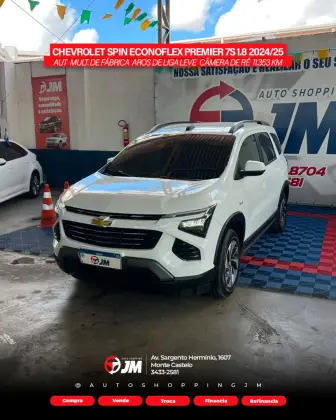 CHEVROLET SPIN 1.8 PREMIER 8V FLEX 4P AUTOMÁTICO CHEVROLET SPIN 1.8 PREMIER 8V FLEX 4P AUTOMÁTICO