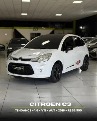 CITROËN C3 1.6 TENDANCE 16V FLEX 4P AUTOMÁTICO CITROËN C3 1.6 TENDANCE 16V FLEX 4P AUTOMÁTICO