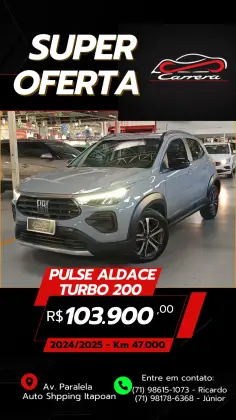 FIAT PULSE 1.0 TURBO 200 FLEX AUDACE CVT
