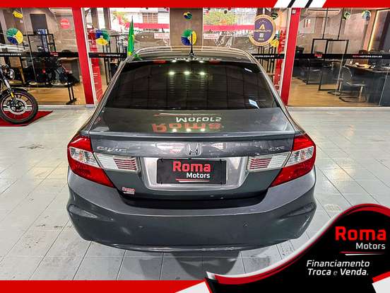 HONDA-CIVIC-1.8 LXS 16V FLEX 4P AUTOMÁTICO HONDA-CIVIC-2013