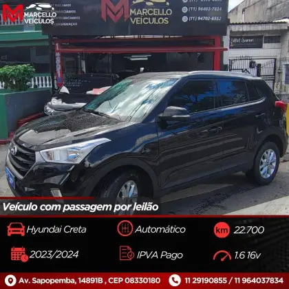 HYUNDAI CRETA 1.6 16V FLEX ACTION AUTOMÁTICO