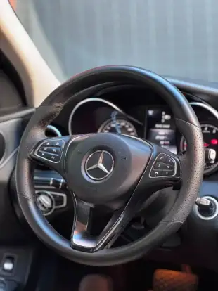 MERCEDES-BENZ-C 180-1.6 CGI AVANTGARDE 16V TURBO GASOLINA 4P AUTOMÁTICO MERCEDES-BENZ-C 180-2015