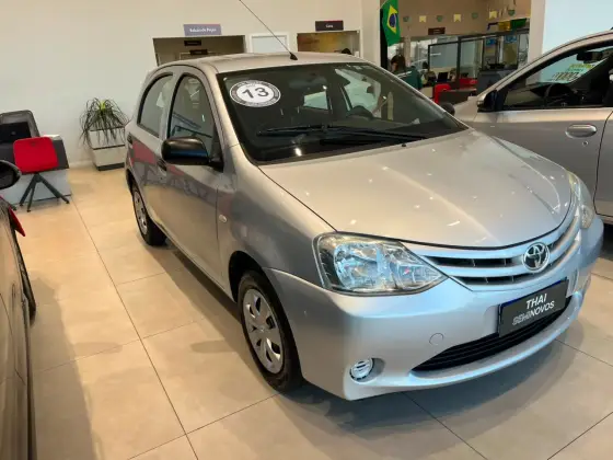 TOYOTA ETIOS 1.3 X 16V FLEX 4P MANUAL TOYOTA ETIOS 1.3 X 16V FLEX 4P MANUAL